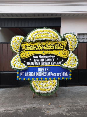 Papan Bunga Duka di Ranca Buaya